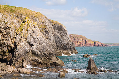 Limestone cliff